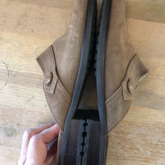 Talbots Clogs Mules Leather Suede Size 6N Narrow - Picture 6 of 10